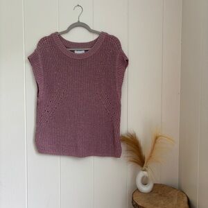 Old Navy Dusty Pink Knit Pullover